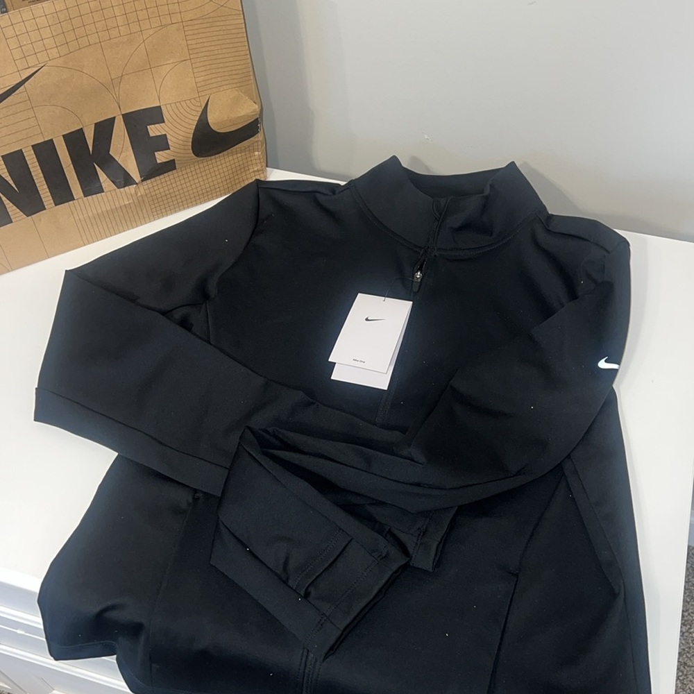 NWT❗️ Nike Women's One Rib Dri-FIT Full-Zip Mid Layer Jacket